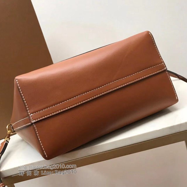 Burberry專櫃新款女包 巴寶莉新款女士手提包全皮托特包  db1070